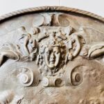 Copper and Brass Wall Plaque – Heraldic Shield with Crossed Swords, Medieval Style Accent - Image 6