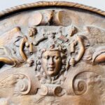 Copper Brass Wall Shield with Crossed Swords – Medieval Style Vintage Decor - Image 7