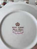 Royal Albert Lady Carlyle Egg Cup and Plates Set - Made in England - Image 7
