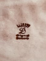 Crown Dresden Porcelain Lamp – Lace Figurine Table Light, Germany, Rococo Style - Image 7