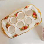 Royal Albert Old Country Roses Egg Cups - Set of 6 Bone China - Image 4