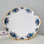 Original Royal Albert Moonlight Rose Plate, English Bone China Porcelain, LTD 1987 - Image 3