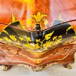 French Louis XV Marble Top Cabinet – Ornate Antique Storage Furniture - Image 6