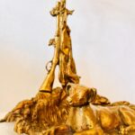 Brass Umbrella Stand – Vintage Cane or Fireplace Tool Holder, Hollywood Regency Style - Image 6