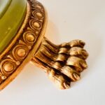 Mid Century Italian Pillar Ashtray – Brass Hollywood Regency Stand - Image 7