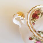 Royal Albert Old Country Roses Sugar Bowl with Lid, Bone China Floral Jar - Image 4
