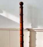 Carved Wood Spiral Library Ladder – Four Tiers, Antique Semi-Circular Design - Image 8