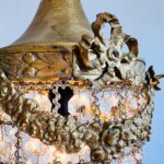 Vintage Crystal Pineapple Pendant Light - Antique Lamp for Home Lighting - Image 6
