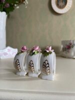 Set of 3 Royal Albert Bone China Napkin Rings – Moss Rose Pattern - Image 7