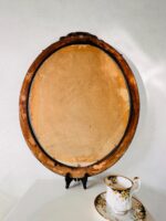 Baroque Ribbon Top Wall Mirror – Ornate French Gold Frame, Wedding Vanity Decor - Image 7