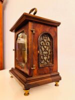 Vintage Telma Mantel Clock with Hermle German Movement – 1970s - Image 5