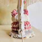 Porcelain Dresden Lace Lamp – Victorian Style Boudoir Table Light - Image 7