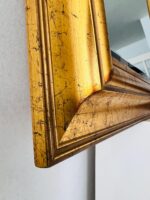 Vintage Wall Golden Mirror with beveled edges, wall hanging, interior design - Image 4