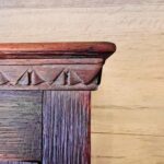 Wood Cabinet with Beveled Mirror – Apothecary or Bathroom Wall Storage - Image 9