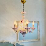 Pink Murano Glass Chandelier – Italian Art Glass Pendant Light, Handcrafted - Image 5