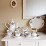 Original Royal Albert, Moonlight Rose Porcelain Set, Made in England, 1987 LTD