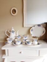 Original Royal Albert, Moonlight Rose Porcelain Set, Made in England, 1987 LTD