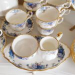 Original Royal Albert, Moonlight Rose Porcelain Set, Made in England, 1987 LTD - Image 3