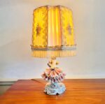 Lace Porcelain Table Lamp – Romantic German Lighting with Filigree Detail