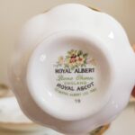 Vintage Royal Albert Royal Ascot Tea Set: Bone China Porcelain, 1982 LTD - Image 9