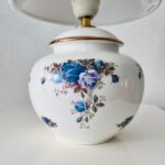 Vintage Royal Albert Moonlight Rose Table Lamp, 1987 LTD, Made in England - Image 6