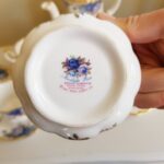Original Royal Albert, Moonlight Rose Porcelain Set, Made in England, 1987 LTD - Image 5