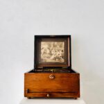 Antique Polyphon Disc Music Box, made in Germany between ~1895–1910.