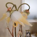 Renzo Del Ventisette Floor Lamp – 4-Tier Glass Shades, Brass Finish, Hollywood Regency Style - Image 3