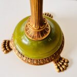 Mid Century Italian Pillar Ashtray – Brass Hollywood Regency Stand - Image 6