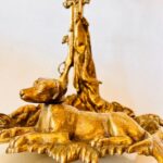 Brass Umbrella Stand – Vintage Cane or Fireplace Tool Holder, Hollywood Regency Style - Image 5