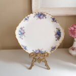 Original Royal Albert Moonlight Rose Plate, English Bone China Porcelain, LTD 1987