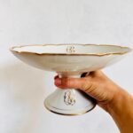 Limoges Porcelain Pastry Set – Antique French Set with Gilded Accents - Image 9