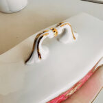 Rare find! Royal Albert 'Lady Carlyle' Butter Dish with Lid, Vintage Crockery, 1st quality, made in England - Image 6