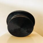 Antique Silk Top Hat – Black Ladies Formalwear, Edwardian Millinery - Image 4