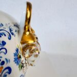 Vintage Porcelain Samovar – Cream Ceramic Teapot Urn, Russian Style Hot Water Kettle - Image 6