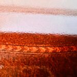 Round Wood Side Table – Mid Century Accent Table with Curved Legs, Warm Walnut Finish - Image 8