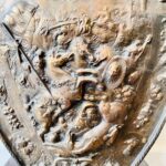 Copper Brass Wall Shield with Crossed Swords – Medieval Style Vintage Decor - Image 5