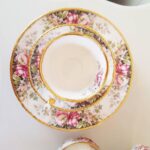 Queen Anne Summer Rose Tea Set – Fine Bone China, English Floral Cups and Saucers - Image 7