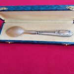 Vintage Spoon, Silver Handle, Old Emblem, Special Spoon, Souvenir Spoon, Baby Spoon, Original Box - Image 4