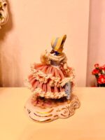 Crown Dresden Lace Porcelain Figurine – German Rococo Style - Image 3
