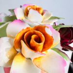 Porcelain Flower Bouquet – Handcrafted English Figurine, 1960s Floral Decor - Image 5