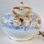 Vintage Porcelain Samovar – Cream Ceramic Teapot Urn, Russian Style Hot Water Kettle - Image 4