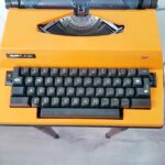Orange Adler Gabriele 2000 Electric Typewriter – Portable, Western Germany - Image 2