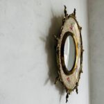 Sunburst Convex Mirror – Hollywood Regency Round Wall Accent, England-Made, Ornate Gilt Frame - Image 6