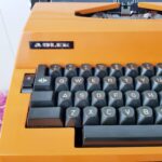 Orange Adler Gabriele 2000 Electric Typewriter – Portable, Western Germany - Image 4