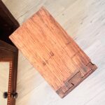 Wood Cabinet with Beveled Mirror – Apothecary or Bathroom Wall Storage - Image 8