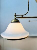 Pull Down Pendant Lamp – Adjustable Vintage Chrome Light, Mid Century Hanging Fixture - Image 3
