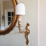 Pair of Bronze Wall Sconces – Mid Century Mod Lighting, French Depose Design - Image 4