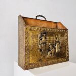 Vintage Magazine Rack, Newspaper Stand Victorian Style