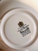 Paragon Blue Moon Tea Cup Trio: English Bone China, Floral Gold Accent - Image 9